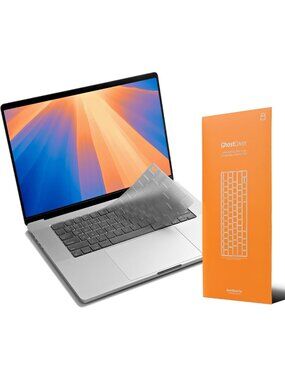 Premium Keyboard Protector for MacBook Pro/Air 14/16 & 13/15 - FlexType, Tinted